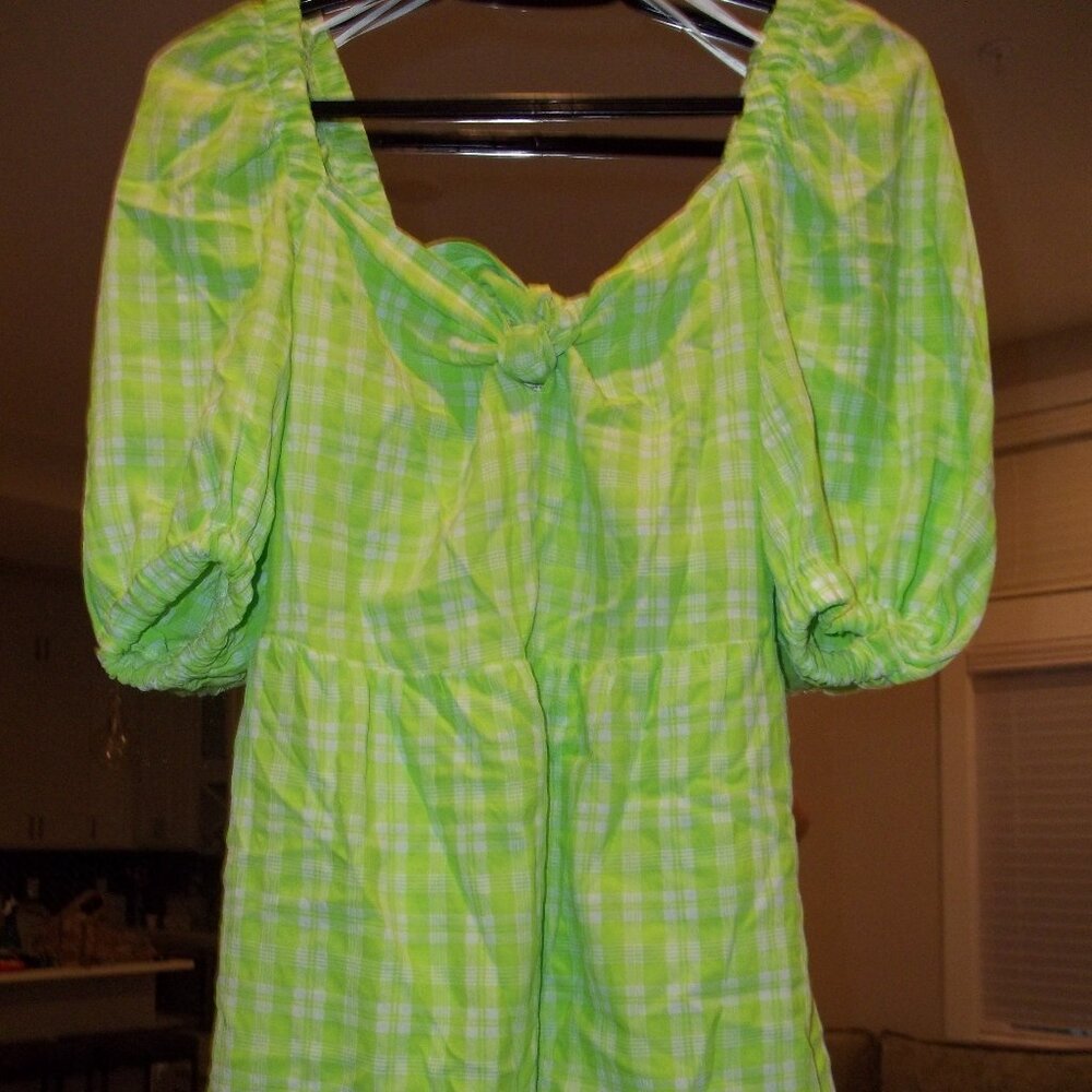 NWOT Neon Green Topshop Roper